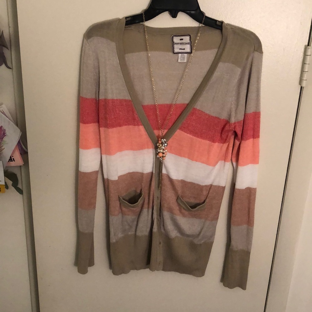 *SOLD* Striped cardigan with buttons